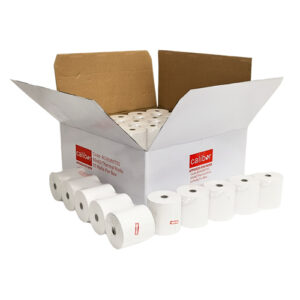 CALIBOR THERMAL PAPER 80×80 50 ROLLS/BOX